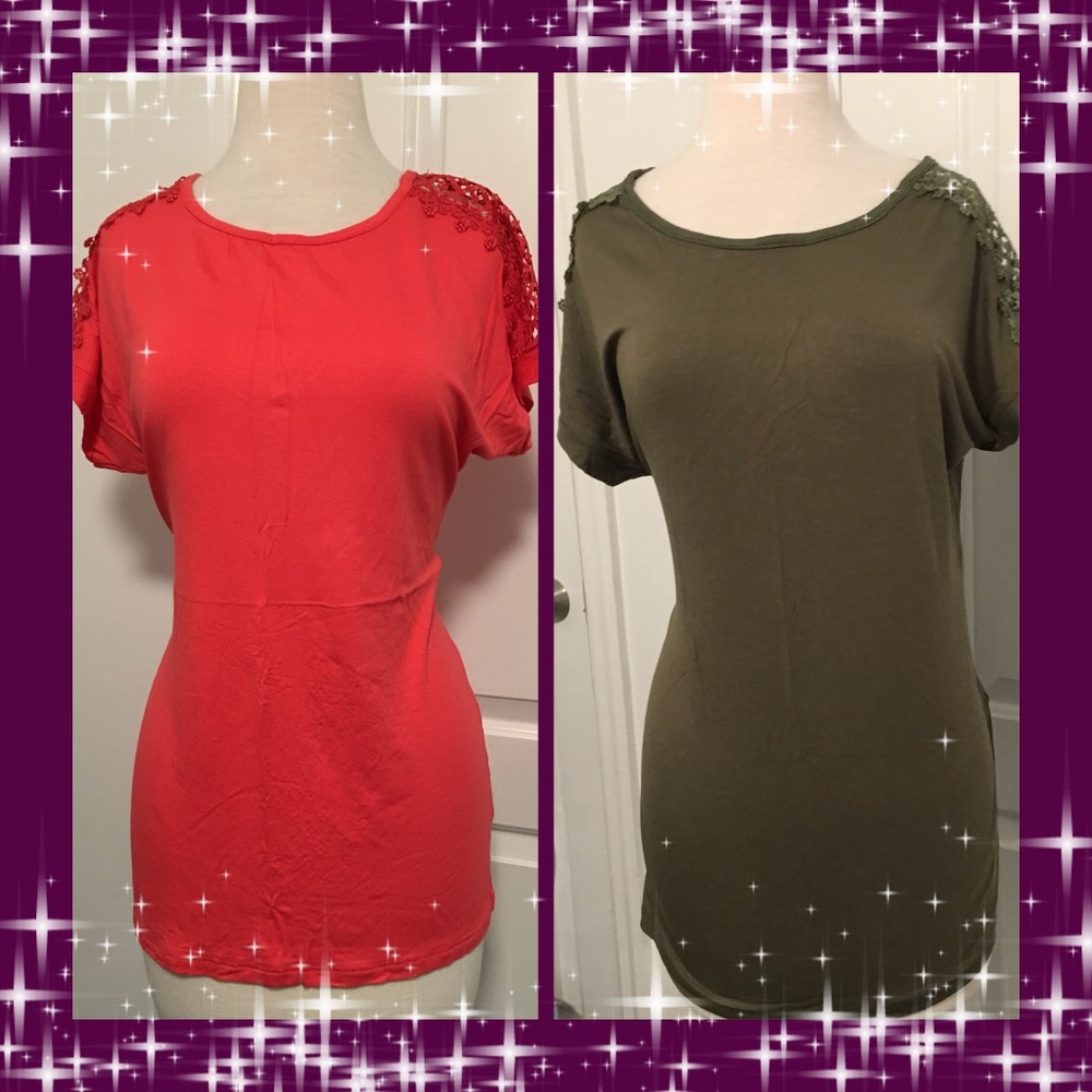 🔥SOLD 🔥 😍 2 Beautiful Blouse 👚 😍